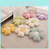 Shaped Flower Simple Plush Cushion With Pp Cotton Material For Home Office Use