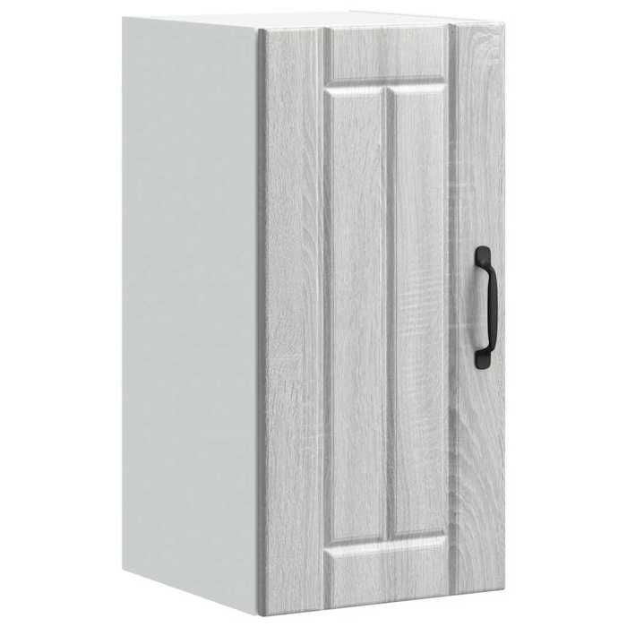 VidaXL Armoire murale de cuisine Lucca sonoma gris bois ingénierie, meuble mural de cuisine, armoire pour mur de cuisine, 853783