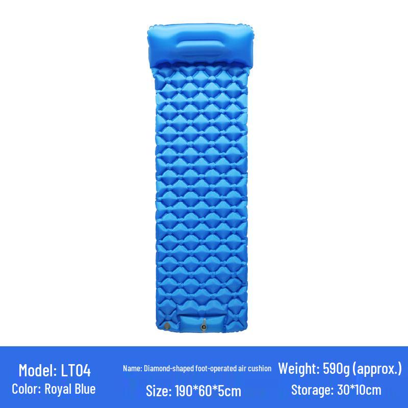 Ultraleichte TPU Fußpumpe Aufblasbare Campingmatte