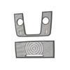 Denza D9 Steering Wheel Logo Horn Mouth Decorative Panel