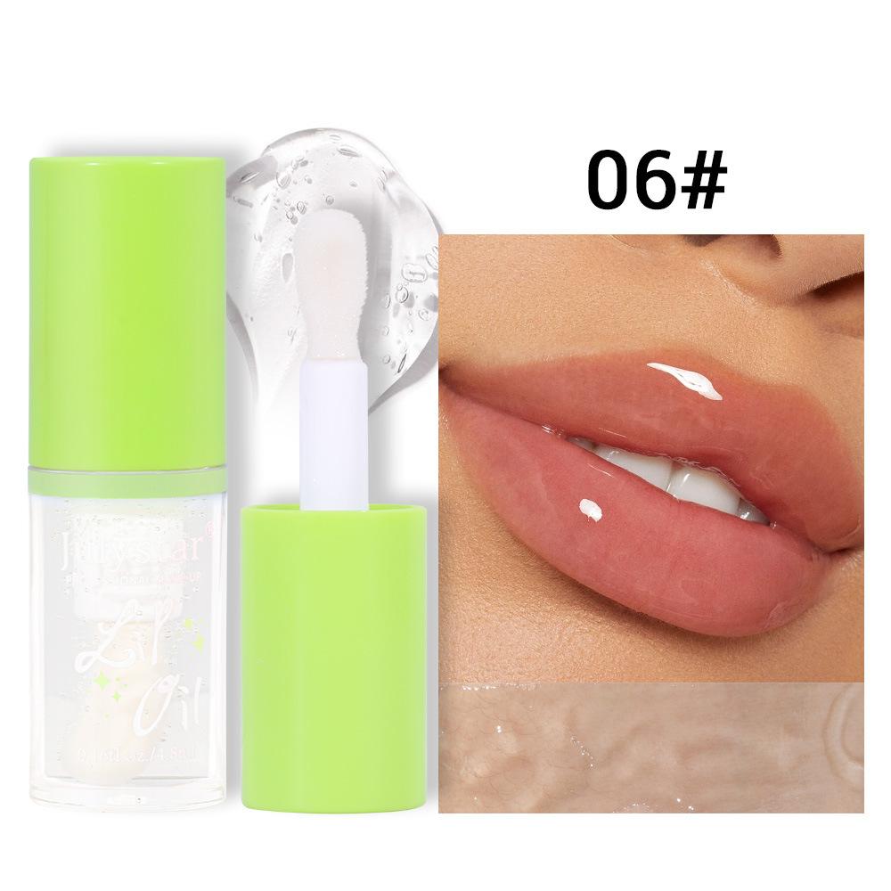 Long-lasting Moisturizing Transparent Hydrating Lip Oil Moisturizing Easy Color Toot Lips Fruity Mirror Lip Gloss