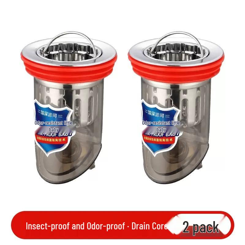 Universal Anti-Backflow Floor Drain Core: Bathroom Deodorizer & Insect Blockage Seal