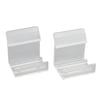 4Pcs RV Sliding Mirror Door Latch Deformation Proof Enhanced Safety Mirror Closet Door Latch Catch for Campervan
