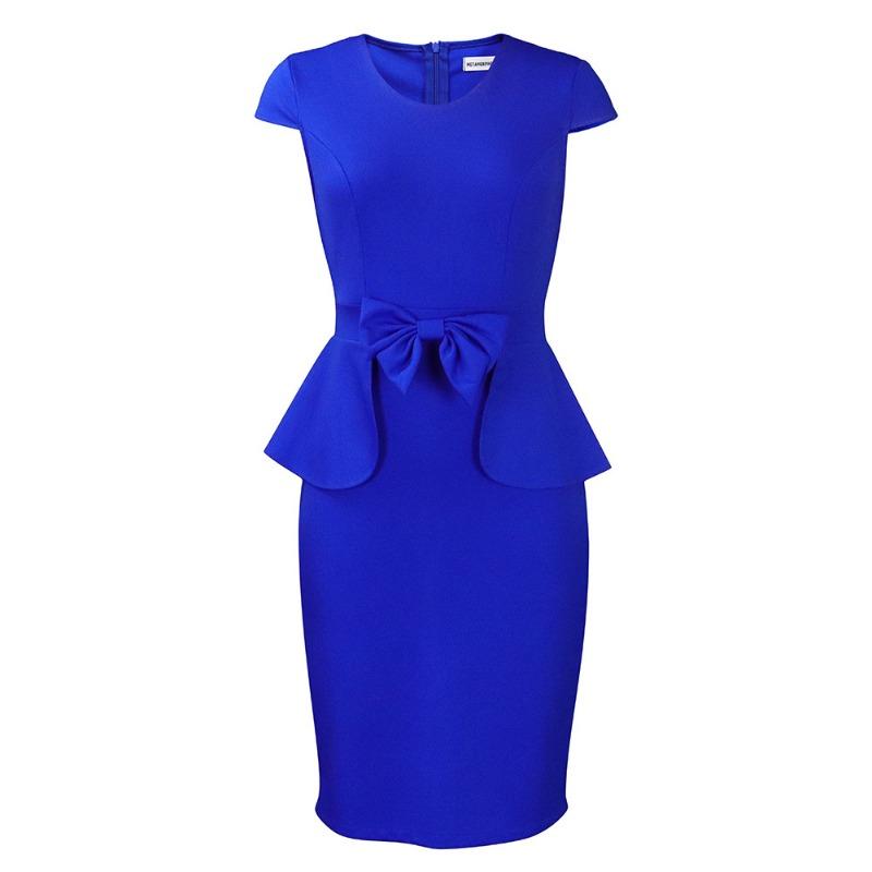 

Женская одежда больших размеров лето новый темперамент Tongle облегающее платье-карандаш S