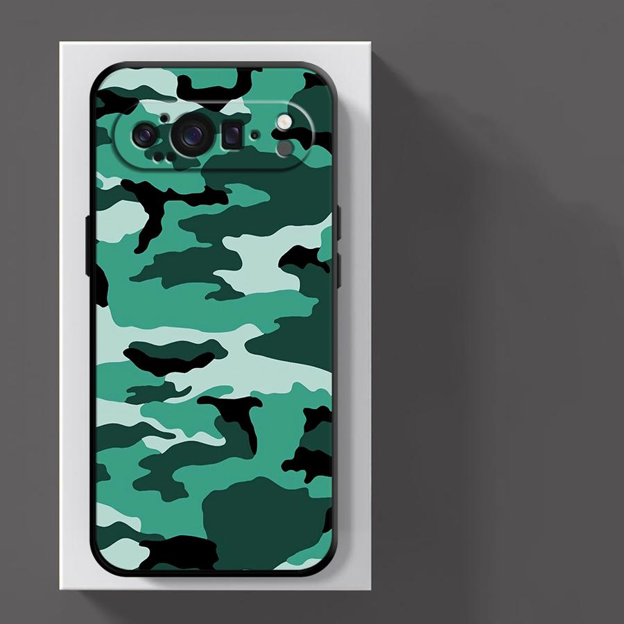 Camouflage Pattern Funda Phone Cover Case for Google Pixel 10A 6 7 8 Pro 9a 10 9 Pro XL 8a 6a 7a