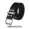 Creative PU Leather Waist Belt Adjustable Length PU Belt for Girl Women Decorative Waist Belt for Coat Skirts Jeans