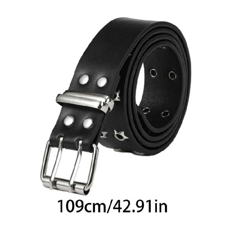 Creative PU Leather Waist Belt Adjustable Length PU Belt for Girl Women Decorative Waist Belt for Coat Skirts Jeans