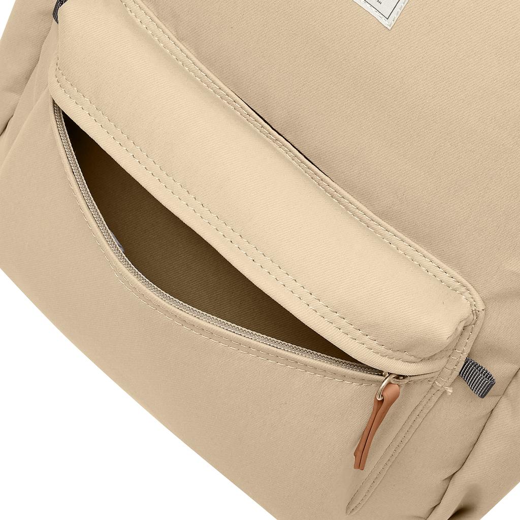 Anello Grande Backpack, Lightweight, Multi-Storage, A4 Motte, GHM0551, Beige