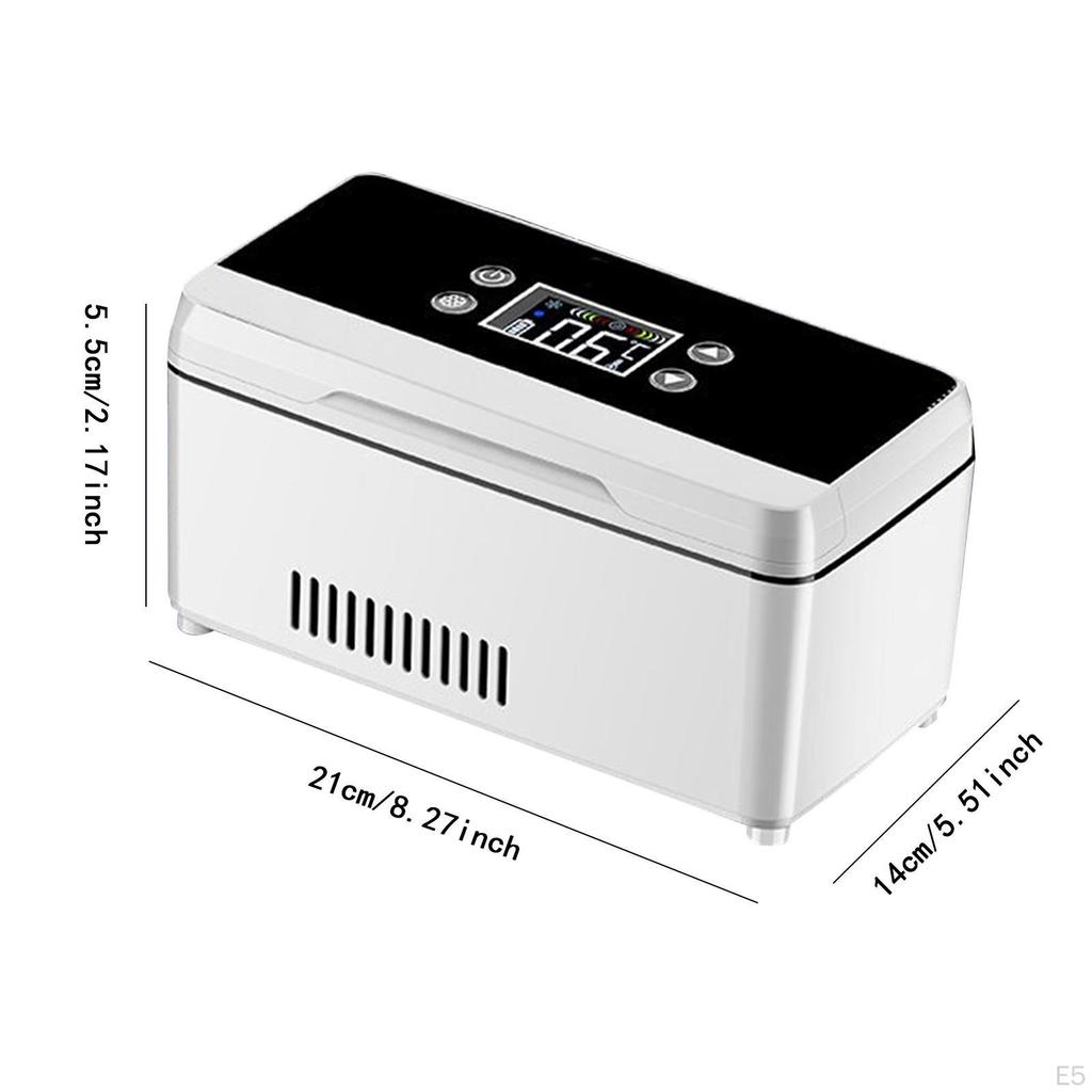 Insulin Cooler Travel Case for Car with Digital Display And Storage