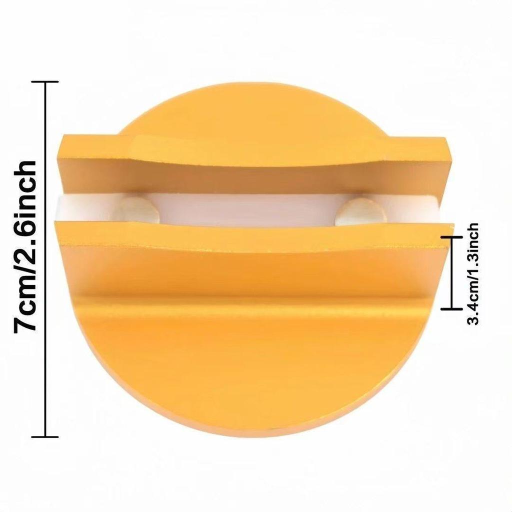 Jack Pad Adapter for Welding Jack Metal Magnetic Tape Ring Slotted Jack Pad