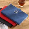A5 Business Notebook: Customizable Soft Leather with Magnetic Buckle. Perfect for Meetings and Logo Printing.