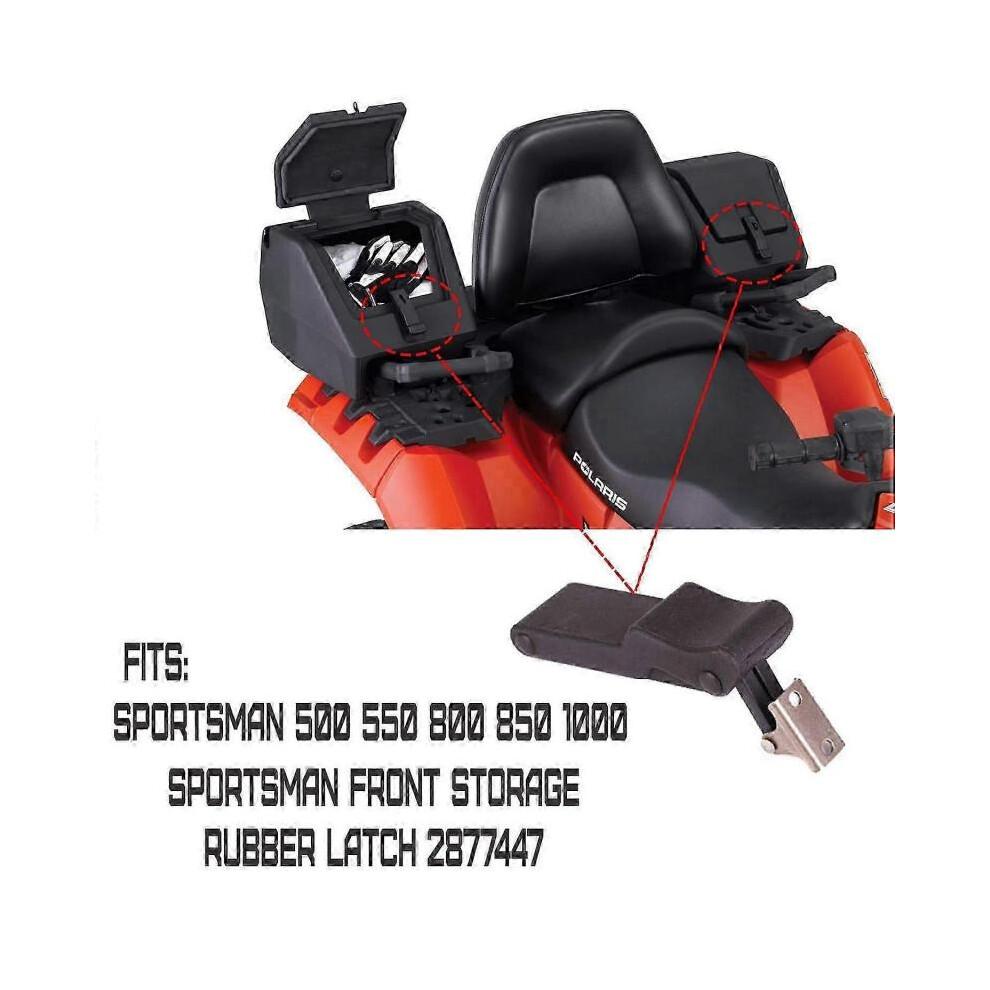 4X Flexible Soft Black Rubber Draw Latch for Cooler, Boat Compartment,Cargo Box for Sportsman 7081927