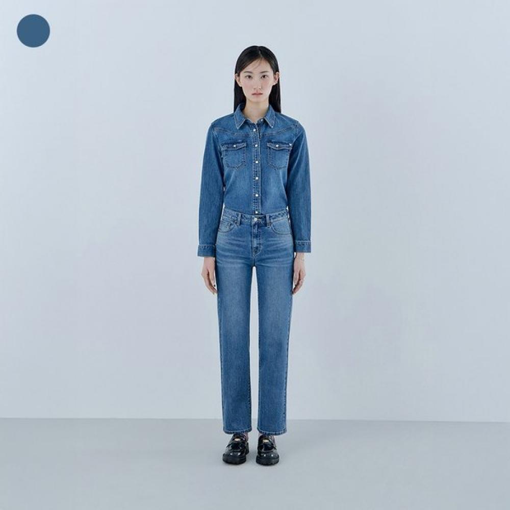 GueSS WoMen S M Tone Straight Yq1d9060 Medium blue (MBL)/24