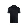 Ss22 Solid Color Label Half Button Short Sleeve Polo Shirt Men Polo Shirts Blue 8N1F96-1JUVZ-0920