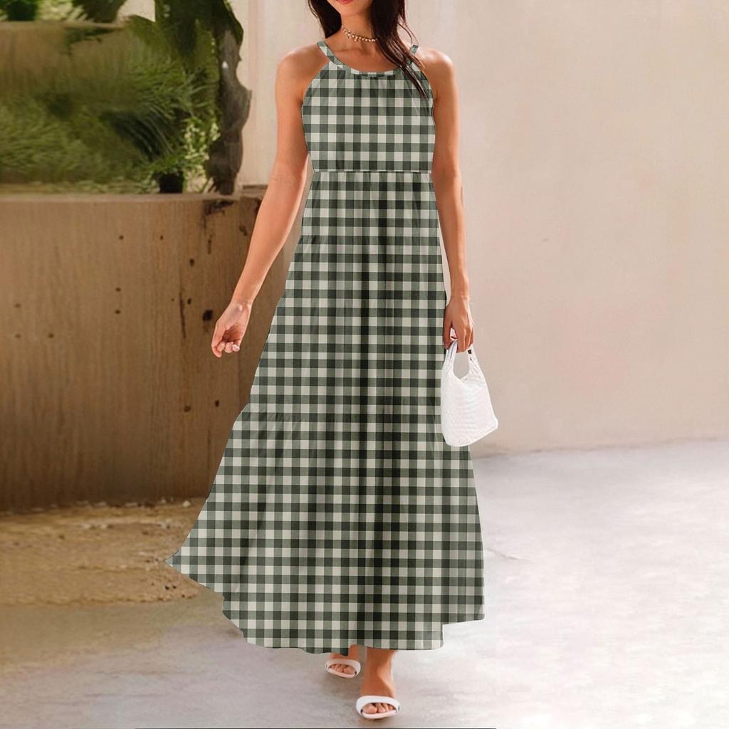 Women's Summer Casual Fashion Suspender Sleeveless Dress