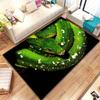 Horrible Snake Pet Area Rug,Wild Animal Carpet for Living Room Bedroom Sofa Doormat Kitchen Decoration,Non-slip Floor Mat Gift
