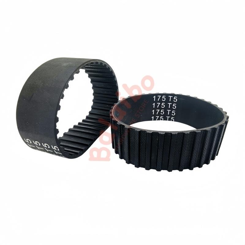 High Torque Rubber T5 Timing Belt Width 6/8/10/12/15/20/25/30mm Length T5-255/260/265/270/275/280/285/295/300/305/310---T5-350
