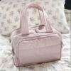 Zipper Closure Travel Toiletry Bag Double Side Open Women Cosmetic Tote  Unisex Toiletries