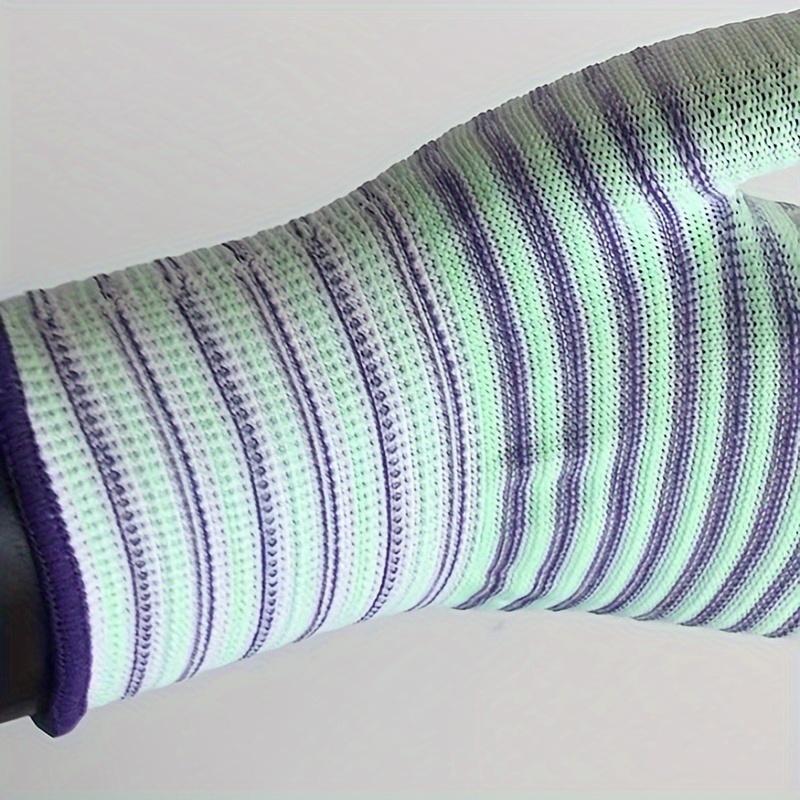 1pair Safe Zebra Gardening Gloves - Anti-Skid, Wear-Resistant Work Gloves with Aesthetic Appeal