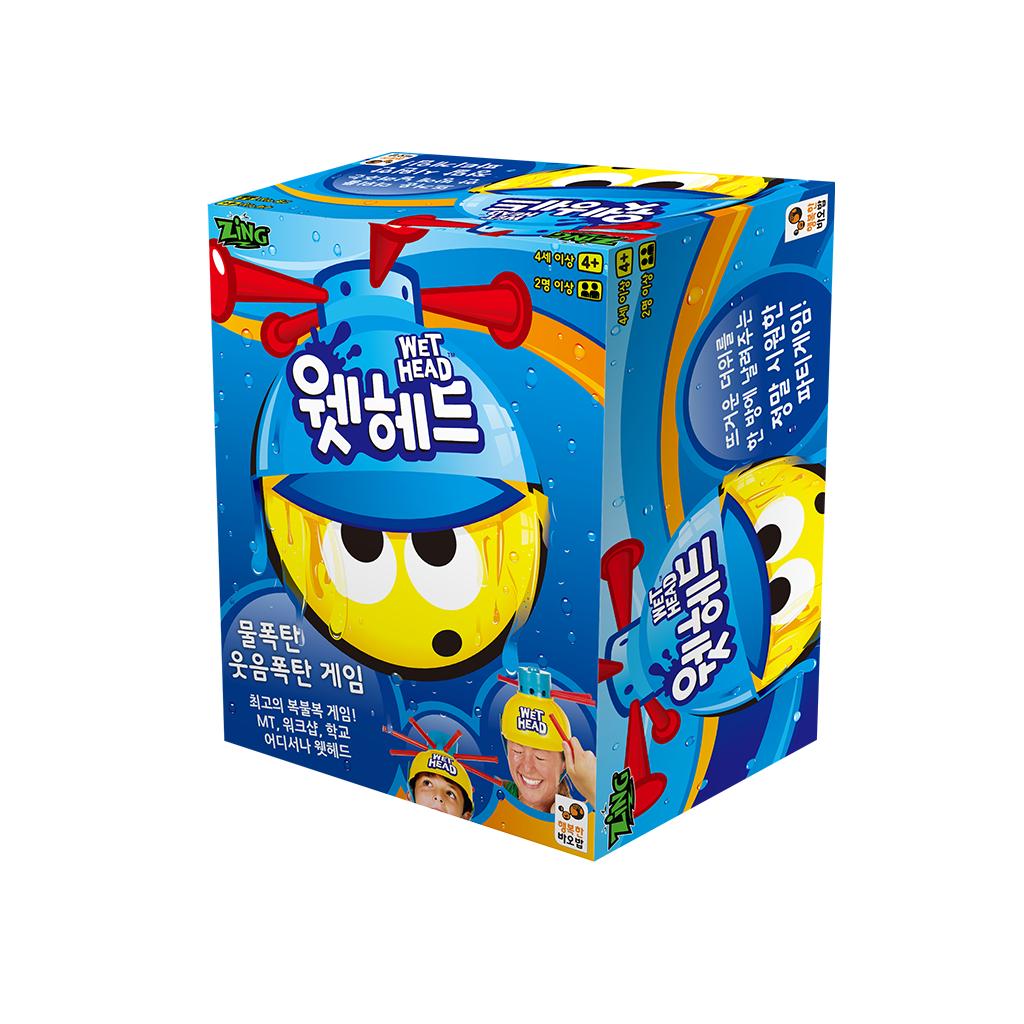 Happy Baobab Wet Head: Running Man Edition - Family Party Water Game with Spinner