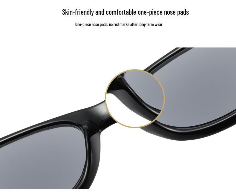 Unisex Retro Classic Reading and Sunglasses with Gray UV380 Lenses - Presbyopic Eyewear for Men and Women.