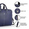 WildHorn Leather Laptop Messenger Bag for Laptop/MacBook up to 15 inch| Padded Laptop Compartment |Office Bag I 365 Days Warranty