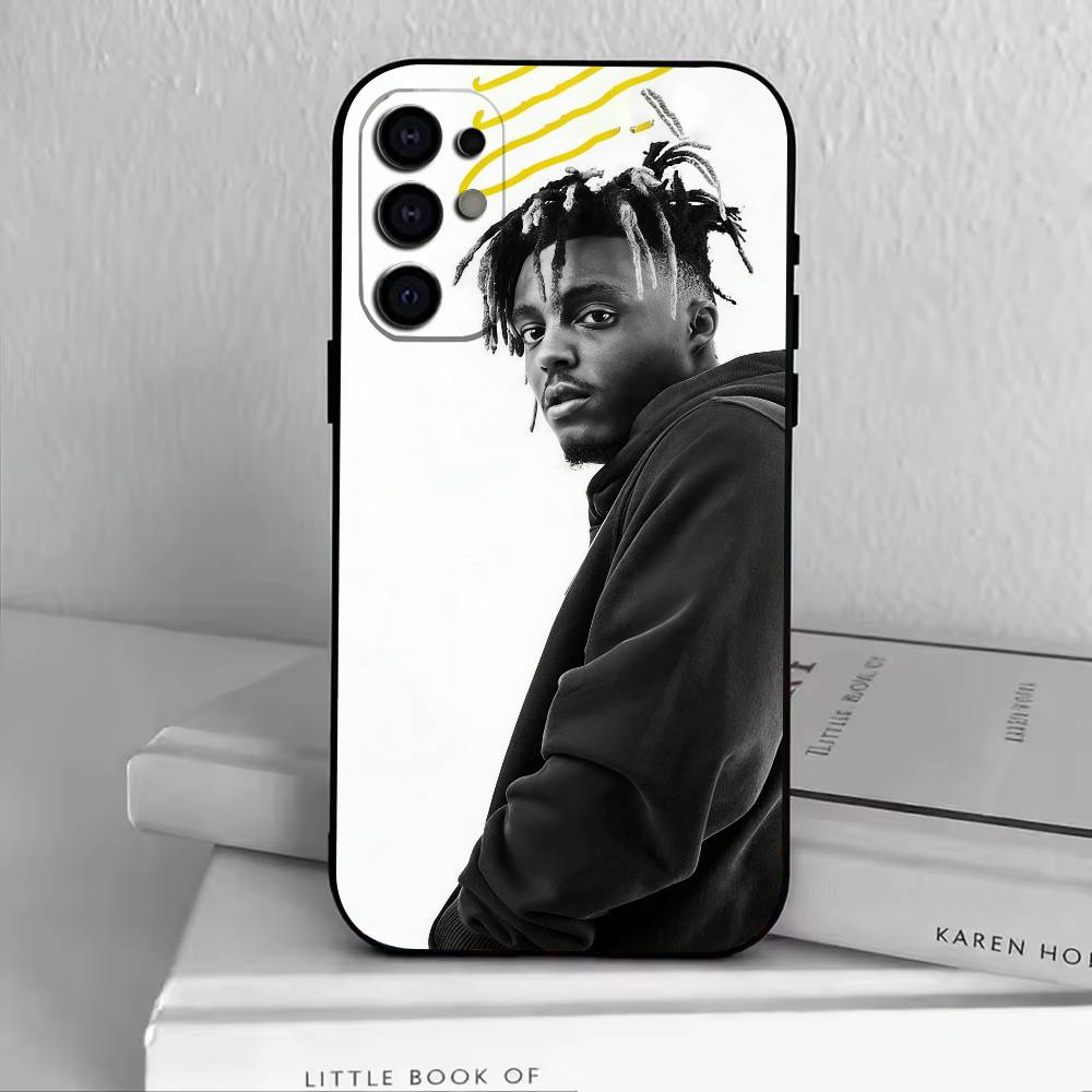 999-Juice WRLD-JW Phone Case Black Silicone Soft For Samsung S25,S24,S21,S22,S23,S30,Ultra,S20,Plus,Fe,Lite