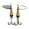 7.3G Fishing Sequin Bait Metal Spoon Lure, Hard Spinner Paillette blade bait Hard Bait