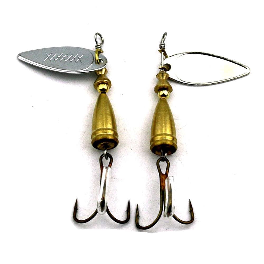 7.3G Fishing Sequin Bait Metal Spoon Lure, Hard Spinner Paillette blade bait Hard Bait