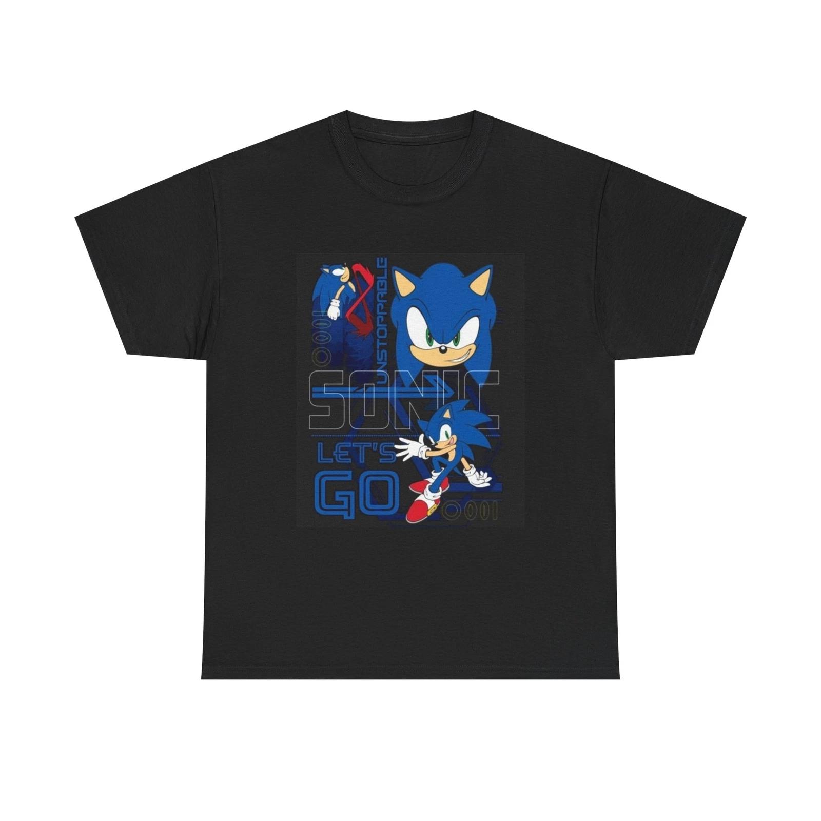 Men s and Women s T-shirts Sonic XXXL