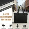 Portable Storage Bag for Machine with Multi Compartment Organization Protective Cushioning Travel Ready