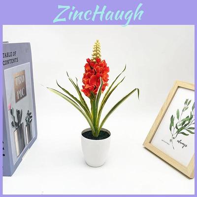 Artificial Hyacinthus Orientalis L Flower Plant With Velvet Finish For Home Decor And Photography Props
