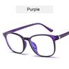 New Pc Reading Glasses Black Blue Transparent Round Frame Glasses Anti-Blue Glasses Men Women