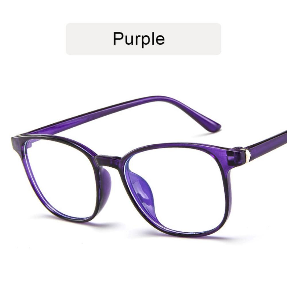 

PC Frame Glasses Round Computer Eyeglasses New Reading Glasses Men Women фиолетовый