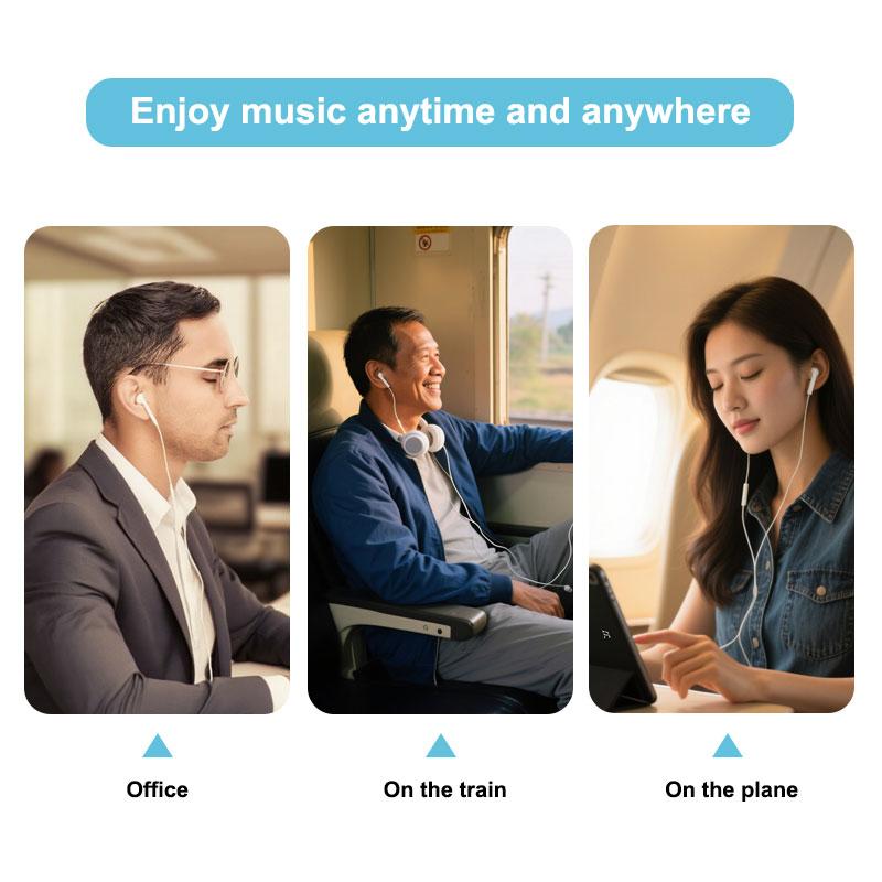 HiFi Typ C mit DAC Mikrofon Kopfhörer Für iPhone 15 16 pro max Samsung Galaxy S24 Kabelgebundene Kopfhörer