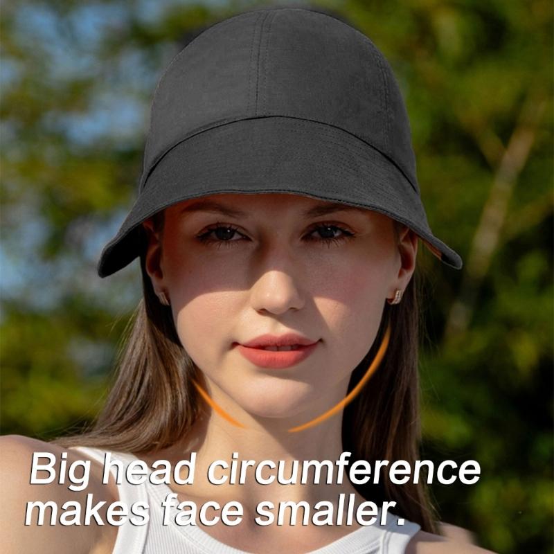Quick Dry Unisex Wide Brims Cap Sun Protective Moisture Wicking Design Floppy Hat For Summer Beach Activity Camping