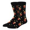 High Quality Fashion casual men's socks cartoon food car series fun women's socks