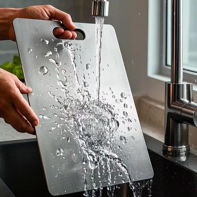 ZISIZ Stainless Steel Chopping Board