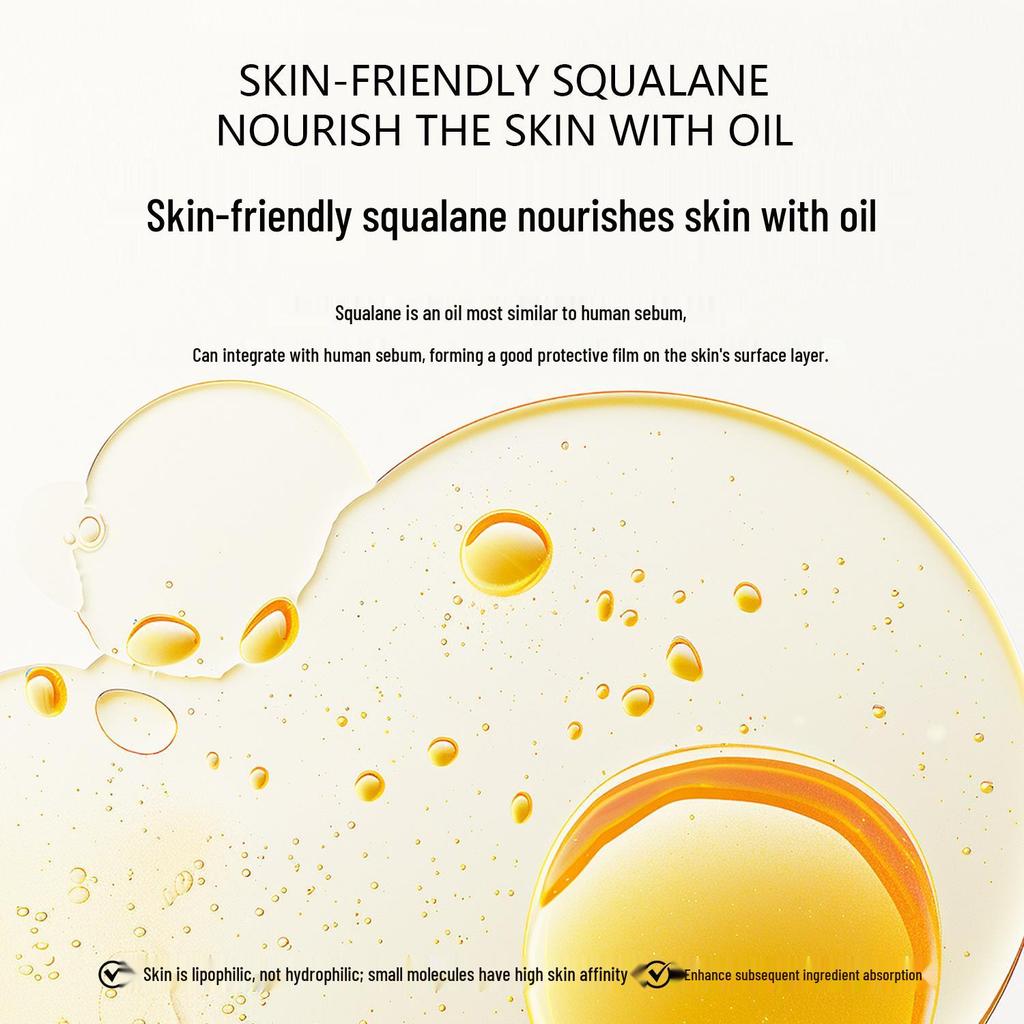 JYVI Zhen Yi Mei 100% Squalane Anti-Wrinkle Firming Moisturizing Facial Serum Oil