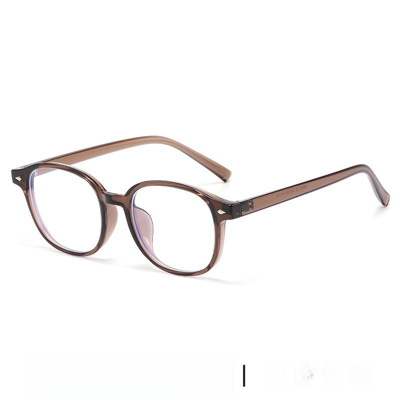 Vintage Style Blue Light Glasses With Lightweight Tr90 Frame For Daily Use