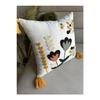 Starstalia Home Collection Punch Embroidered Throw Pillow Cover