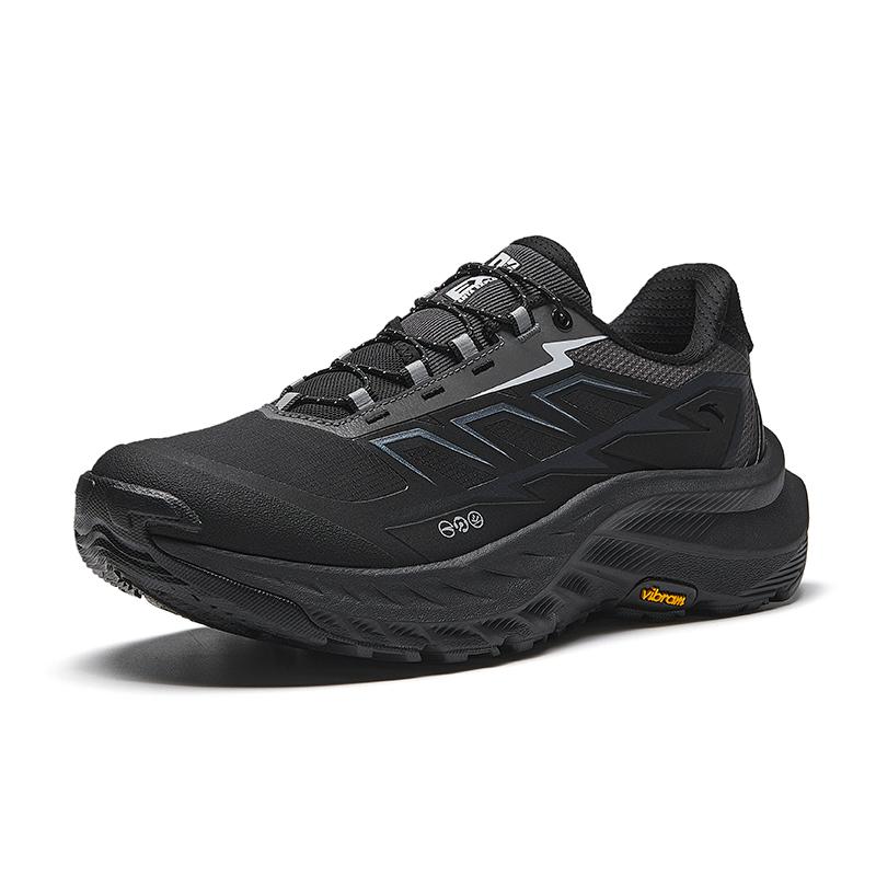 Anta Explore Comfortable Versatile Shock Absorbing Non-Slip Wear-Resistant Low-Top Running Shoes Men Running Shoes Black 912445588-3