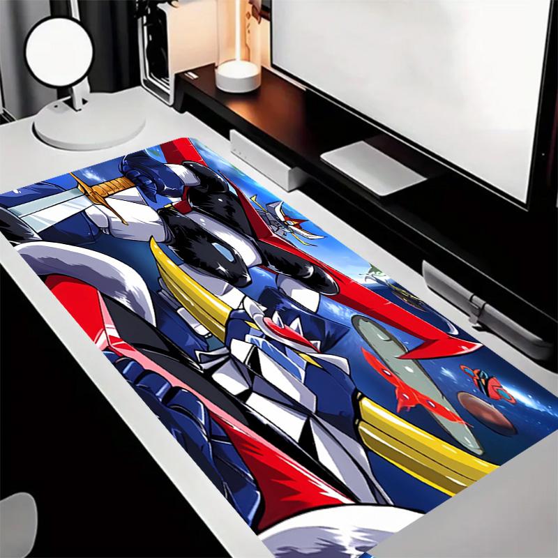 UFO Robo Grendizer Theme Premium Non-slip Mouse Pad with Stitched Edges,Durable Rubber Material,for Desktop & Gaming Great Gifts