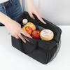 Large Capacity Tote Bento Insulated Lunch Bag Picnic Food Box Storage Ice Cooler Thermal Bag Portable Handheld Insulation Bags