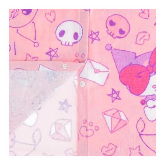 Marushin 100cm length rolled towel Sanrio My Melody Dress Up Pink 3765006800