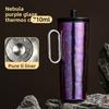 Titanium Thermal Colorful Mug Travel Cup With Handle For Office And Commuting