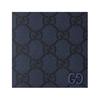Gucci GG Supreme Passport Holder with Ceramic Effect Leather Card Holder Women's Dark Blue