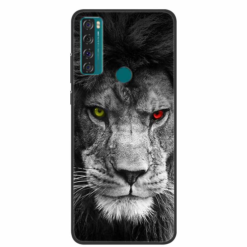 For TCL 20SE Case 20L+ 20L 20S Paint Soft TPU Silicone Phone Cover for TCL 20L Case Coque20s 20 s T775H T774H TCL 20 se 20 Plus
