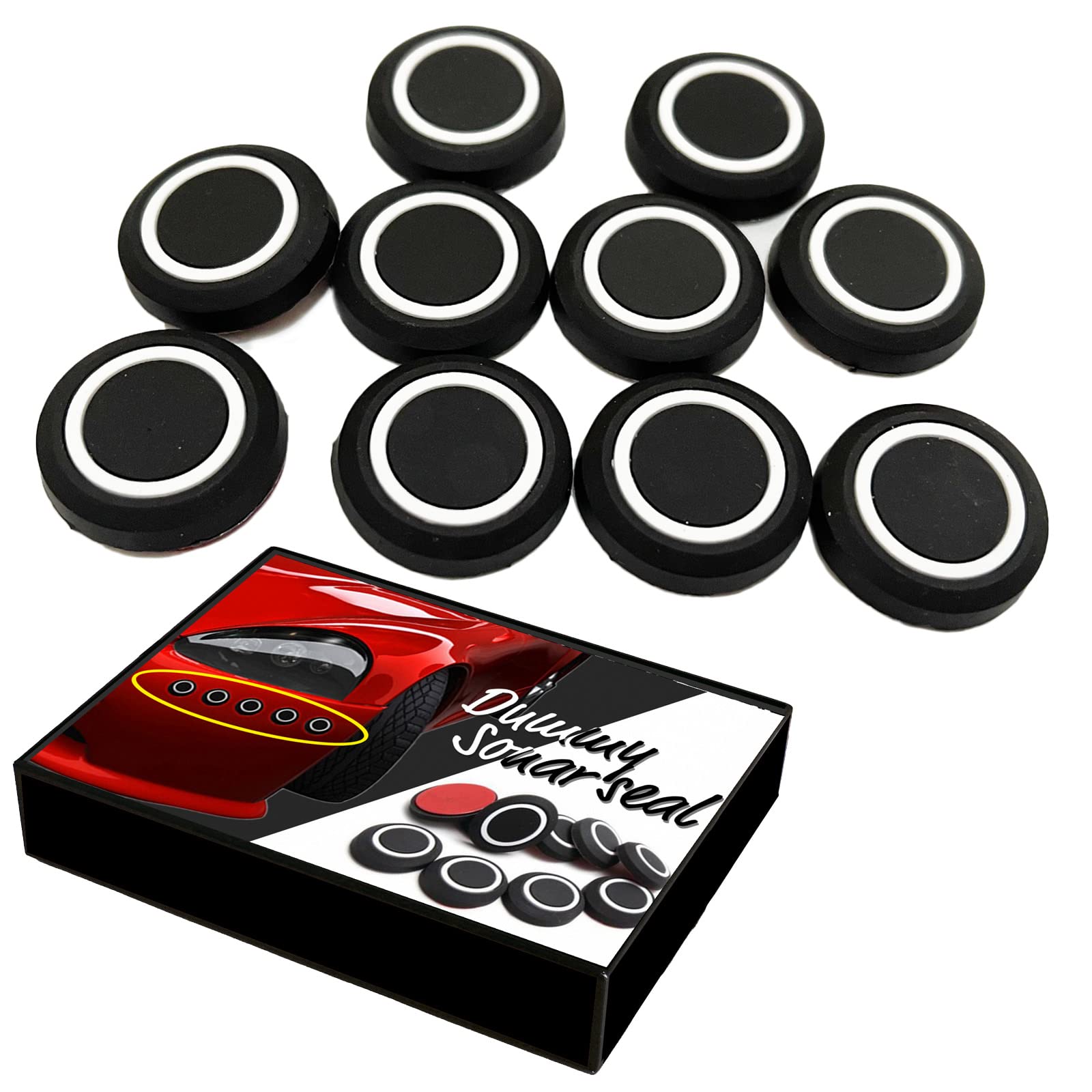 

S-NET SN-330-DS Dummy Sonar Seal 3D Corner Sensor Wind Dress Up Diameter 1.0 inch чёрный