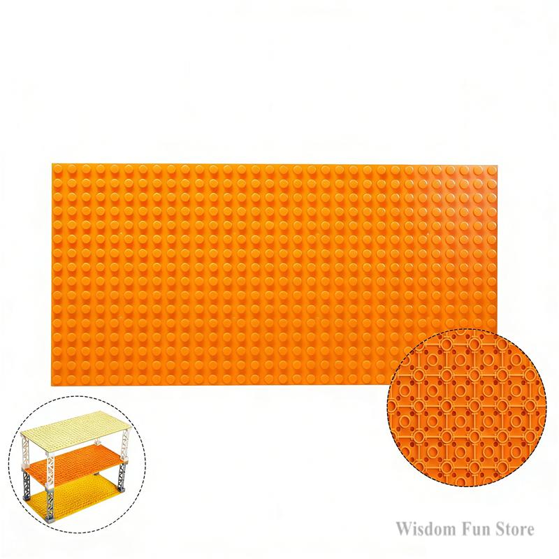 Placca Base 16x32 Punti Blocchi da Costruzione Muro di Mattoni Double-Sided Base Blocchi di Assemblaggio MOC DIY Accessori Compatibili Mattoni Principali
